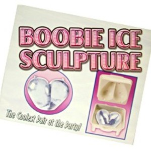 Boobie ice sculpture