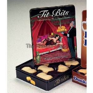 Boob shaped biscuits