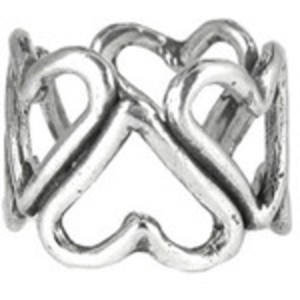 Nolan Cluster Heart Ring