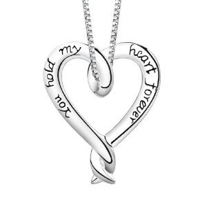 "You Hold My Heart Forever" Pendant