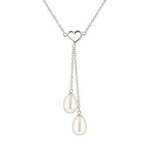 White Freshwater Cultured Pearl Necklace