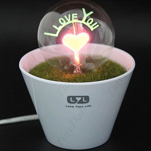 Heart Light Bulb