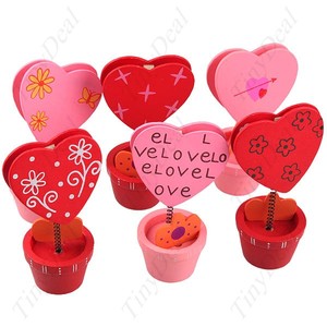 Heart Pot Memo Holder