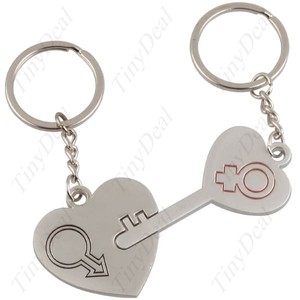 Him & Hers keychains
