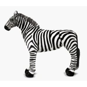 XL Zebra Plush