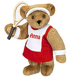 Tennis Girl Teddy Bear