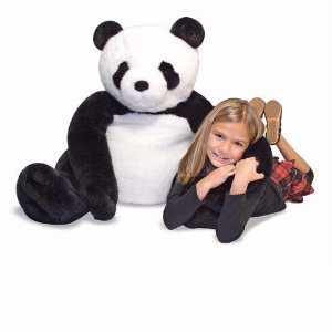 Lovable Giant Plush Panda