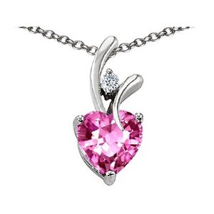 Sterling Silver 14K White Gold Plated Lab