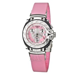 T-Race Pink Rubber Watch