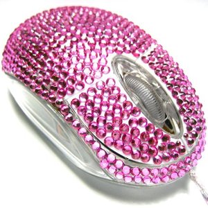 Crystal Rhinestone Mouse