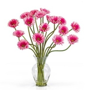 Silk flower arrangement