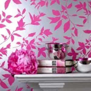 Leaf Design Wallcover