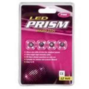 LED-lampor med rosa ljus