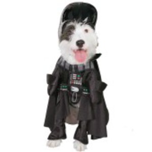 Officiell Darth Vader-dräkt för hunden