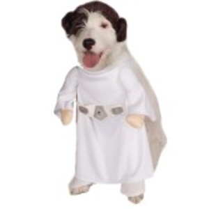 Officiell Prinsessan Leia-dräkt för hunden