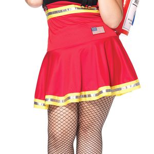 Megasexig plus sized brandkvinna