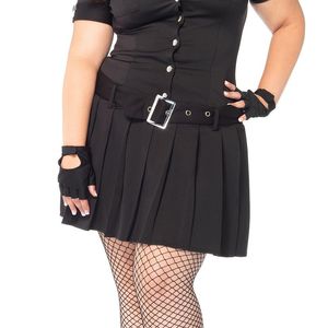 Extremt sexig plus sized poliskostym