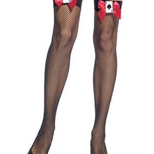 Poker-inspirerade stockings i nät