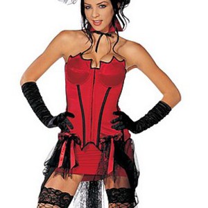 Sexig vampyrdräkt
