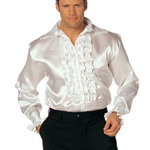 Sexig skjorta med krås